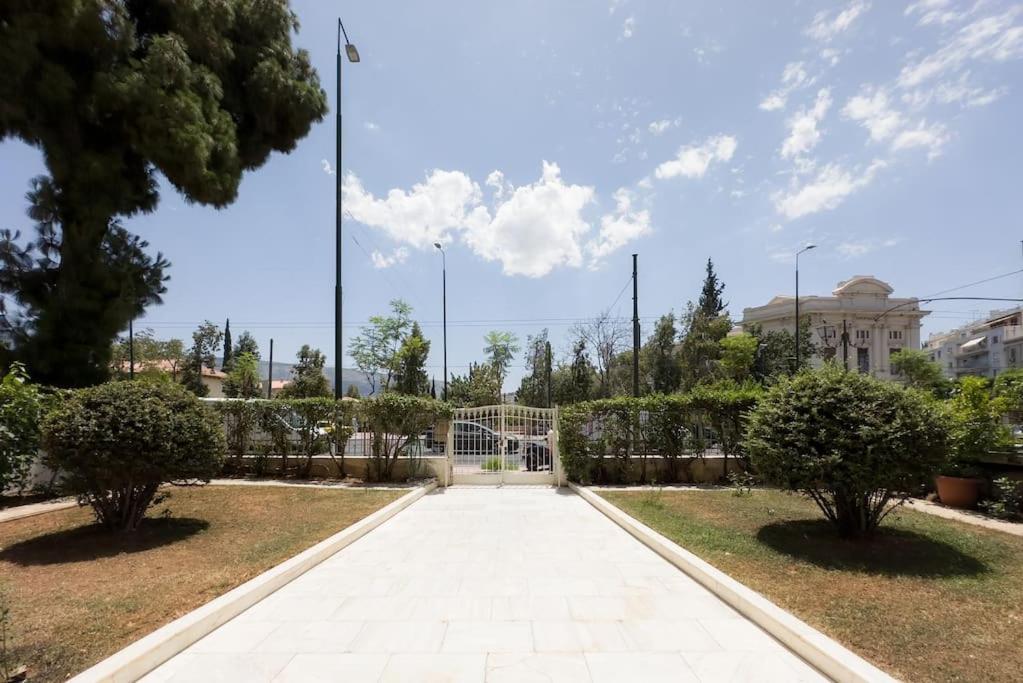 Elegant Athens Downtown Studio Buitenkant foto